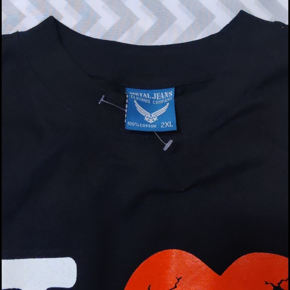 Printed Cotton Tee - Picture 3 of 3